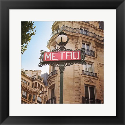 Framed Paris Moments VII Print