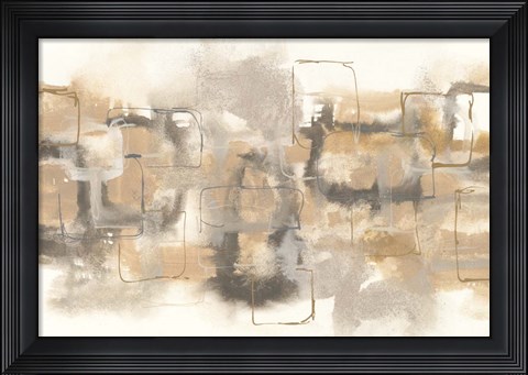 Framed Platinum Neutrals II Print