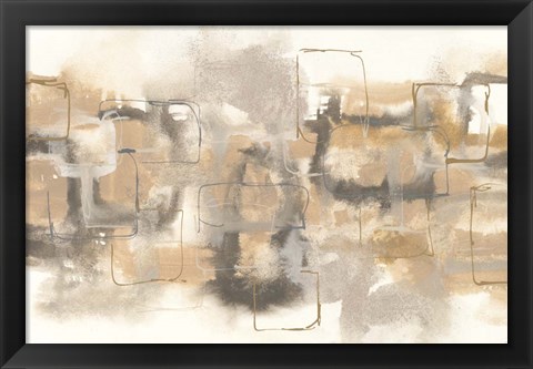 Framed Platinum Neutrals II Print