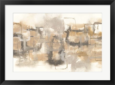 Framed Platinum Neutrals II Print