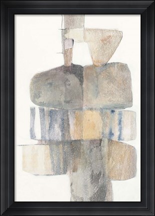 Framed Stepping Stones Print