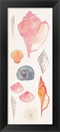 Framed Sea Gems I Print