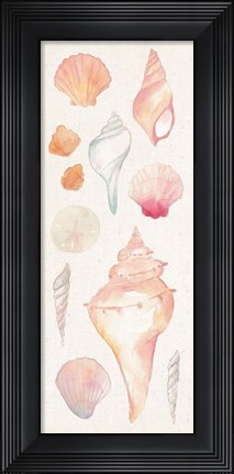 Framed Sea Gems II Print