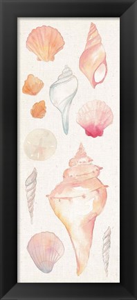 Framed Sea Gems II Print