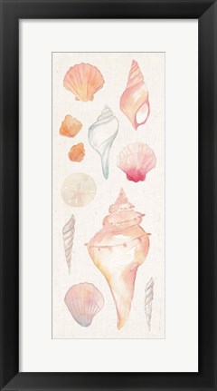 Framed Sea Gems II Print