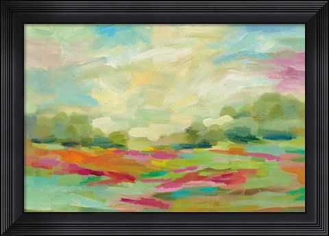 Framed Sunny Fields Print