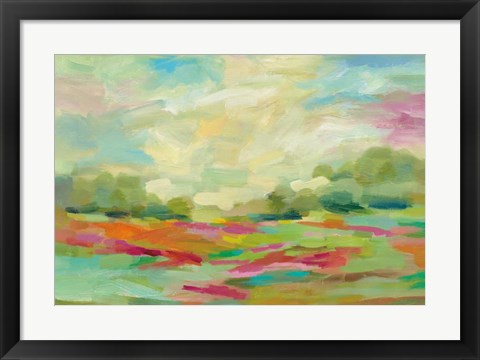 Framed Sunny Fields Print