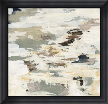 Framed Steps on Stones I Print