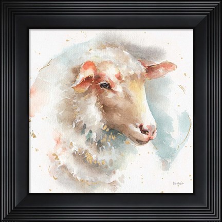Framed Farm Friends IV Print