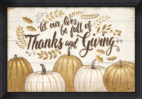 Framed Grateful Season V Print