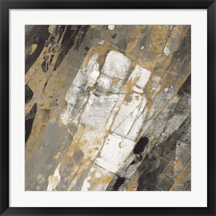 Framed Hot Lava Neutral Print