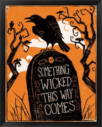 Framed Wicked III Print