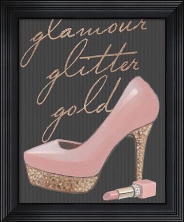 Framed NY Chic II Print