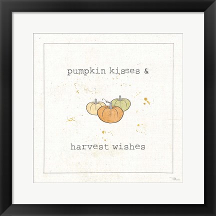 Framed Harvest Cuties III Print