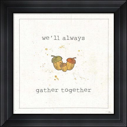 Framed Harvest Cuties IV Print
