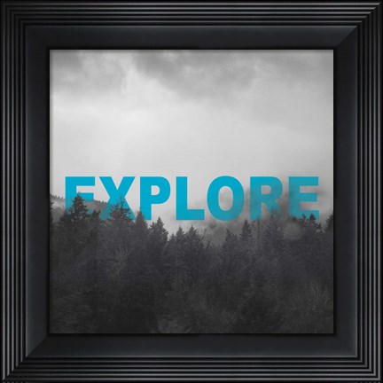 Framed Bold Adventures II Print