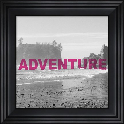 Framed Bold Adventures V Print