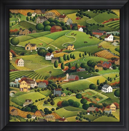 Framed Pleasant Valley Print