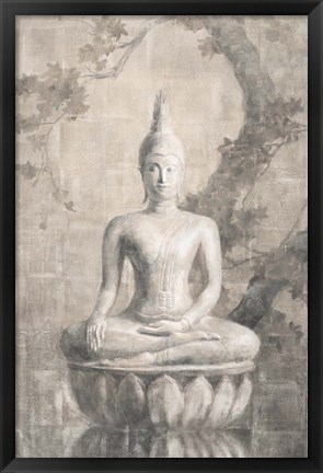 Framed Buddha Neutral Print