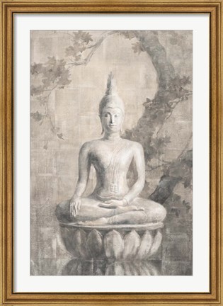 Framed Buddha Neutral Print