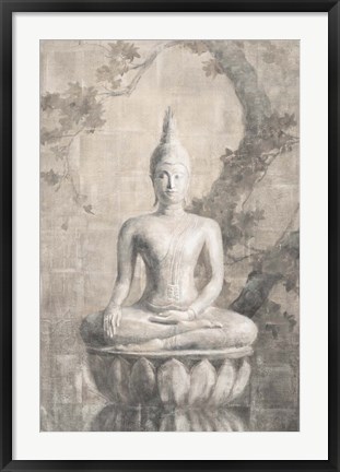 Framed Buddha Neutral Print