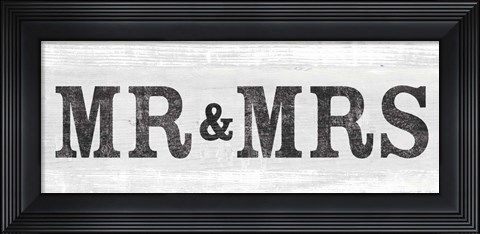 Framed His and Hers Love III Print