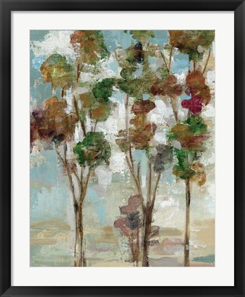 Framed Serene Forest II Print