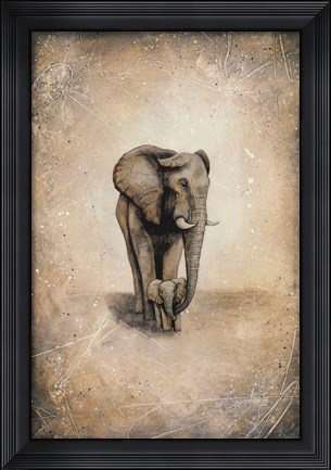 Framed Safe with Me Print