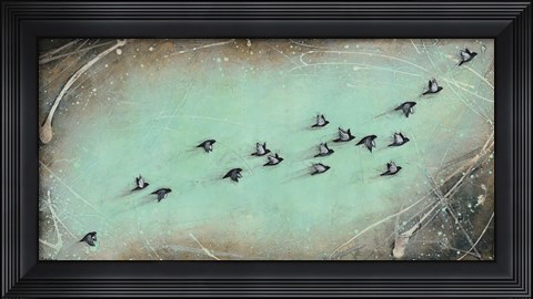 Framed Flight &amp; Whimsy Print