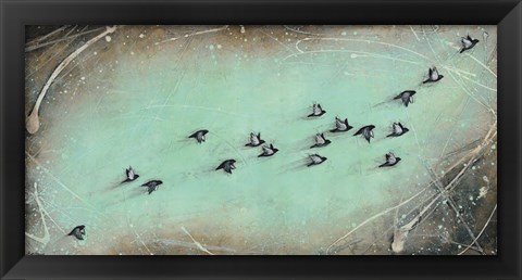 Framed Flight &amp; Whimsy Print