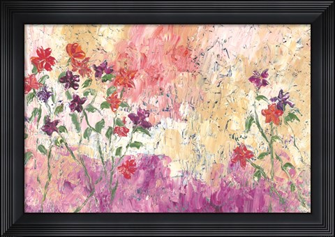 Framed Live Life Colorfully Print