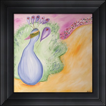 Framed Rocking My Colorful Side Print