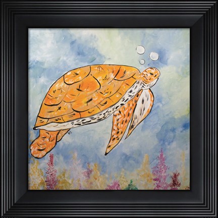 Framed Think Outside the Shell Print