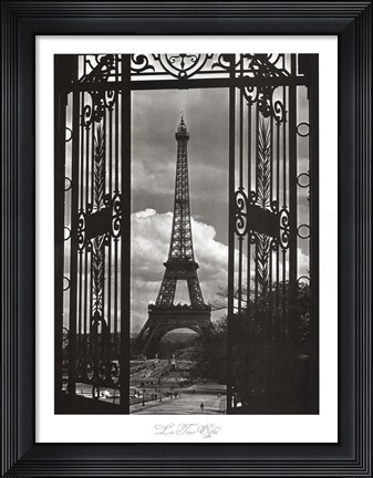 Framed Gateway To The Tower Print