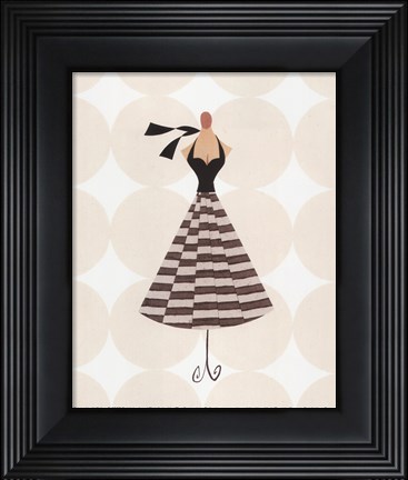 Framed Tres Chic I Print