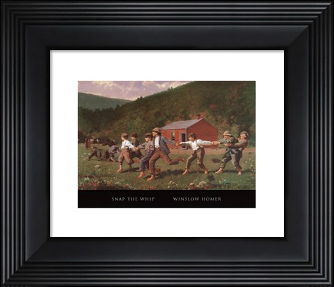 Framed Snap The Whip Print