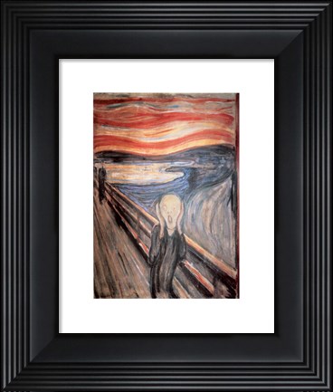 Framed Scream Print