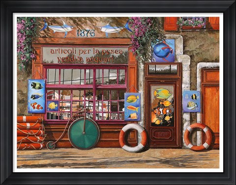 Framed Lezione di Acquario Print