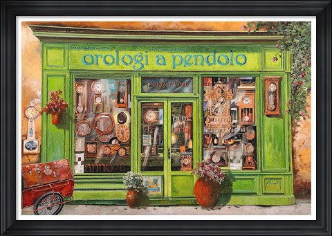 Framed Orologi a Pendolo Print