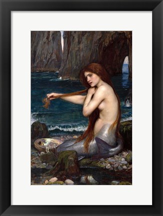 Framed Mermaid Print