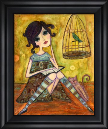 Framed Good Book Print
