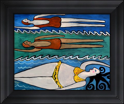Framed Big Diva Go Your Own Way Print