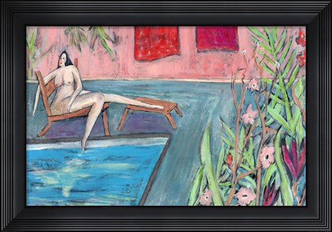 Framed Big Diva Nude - Seeking Print