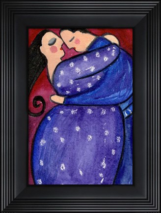 Framed Big Diva Slow Dancing Print