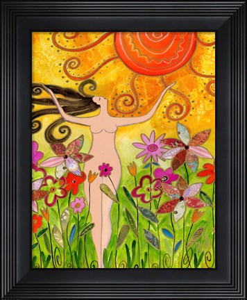 Framed Big Sun Diva Print