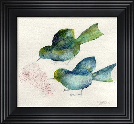 Framed Bird Seed Print