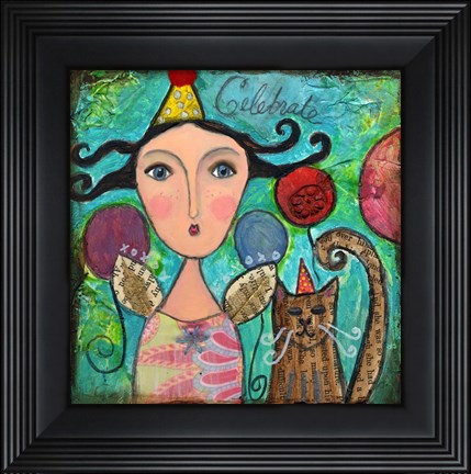 Framed Celebrate You Today Print