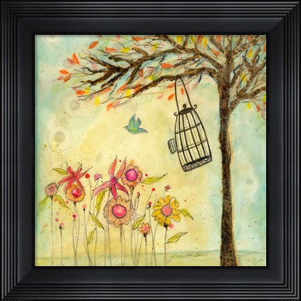 Framed Free To Be Print