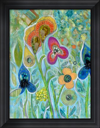 Framed Garden Wild Print