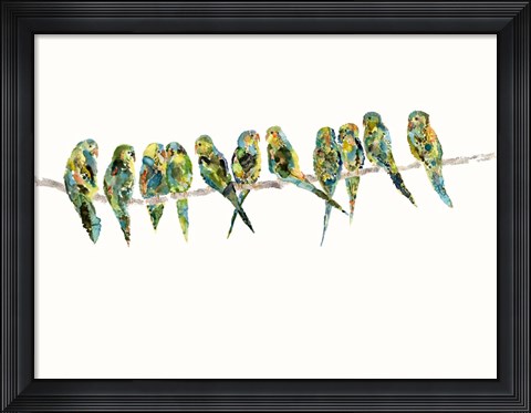 Framed Perch Print